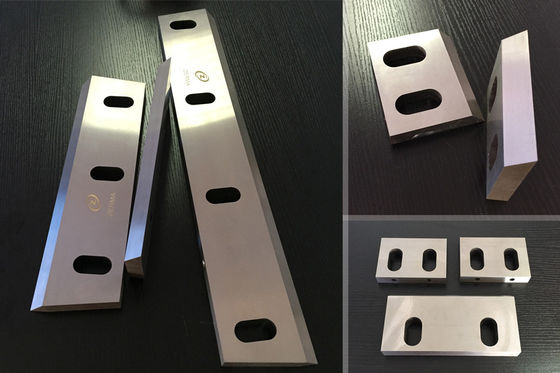 qualidade  T10 HSS Crusher Blade , HRC56 Plastic Cutting Knives fábrica