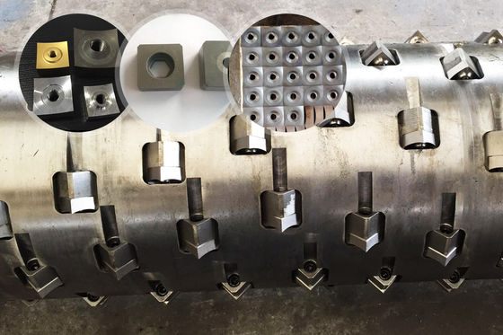 qualidade  Twin Shaft Plastic Shredder Blades , CE Shredder Machine Blades fábrica