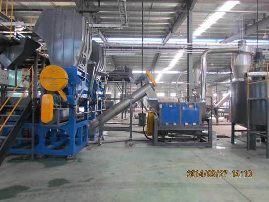 garrafa plástica do motor de 100kw Wannan que recicla máquinas