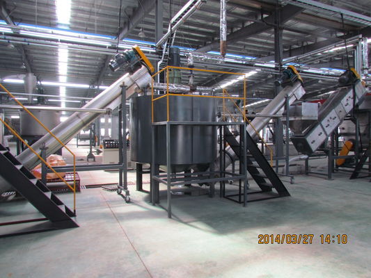 garrafa plástica do motor de 100kw Wannan que recicla máquinas