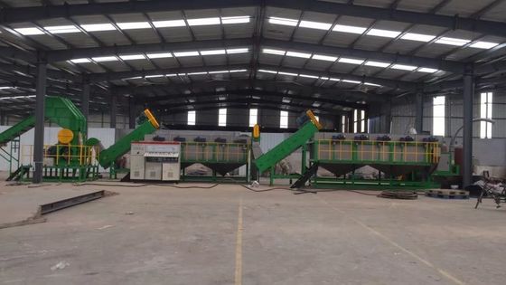 PE 1000kg/h que mulching o filme que esmaga a lavagem e que recicla a máquina