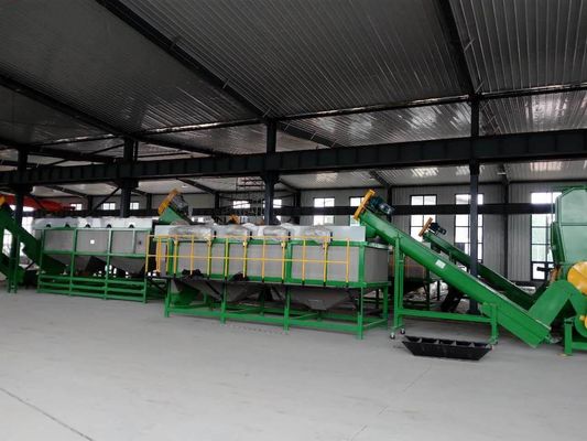 PE 1000kg/h que mulching o filme que esmaga a lavagem e que recicla a máquina