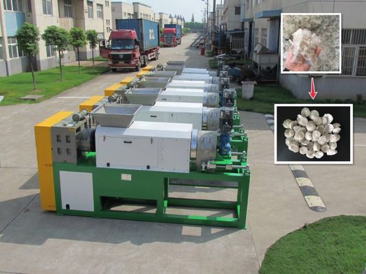 Máquina mais seca plástica do saco da ráfia da garantia 90kw PP de 1 ano