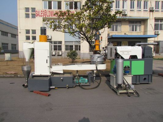 linha de granulagem plástica do único parafuso de 380V 50HZ