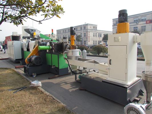 linha de granulagem plástica do único parafuso de 380V 50HZ