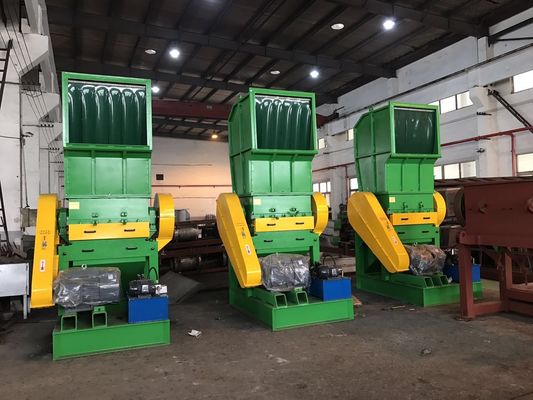 Máquina de moedura plástica da faca do arco, animal de estimação que esmaga o único eixo da máquina