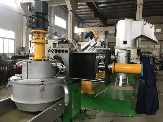 Desperdice a máquina de reciclagem plástica do granulador para o filme