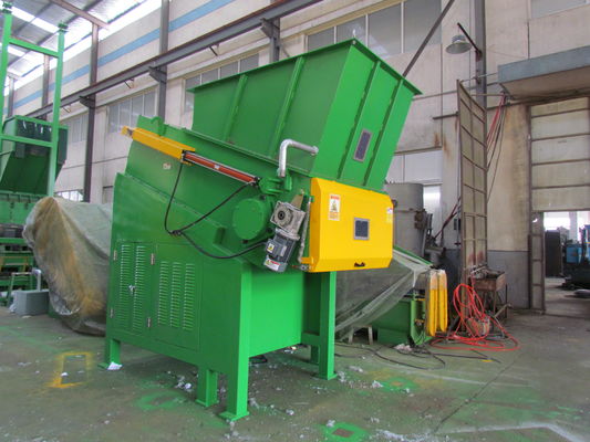Máquina enorme da retalhadora do saco de plástico do único eixo