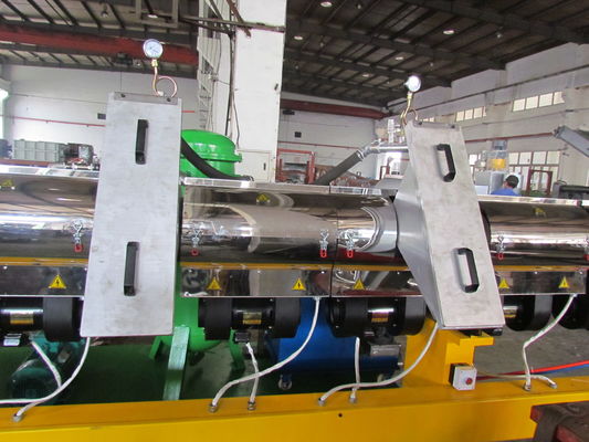 Tudo em uma linha de granulagem plástica da consolidação 800kg/H