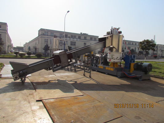 Cortar o parafuso um da consolidação 130mm encena a máquina de granulação molhada