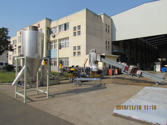 Cortar o parafuso um da consolidação 130mm encena a máquina de granulação molhada