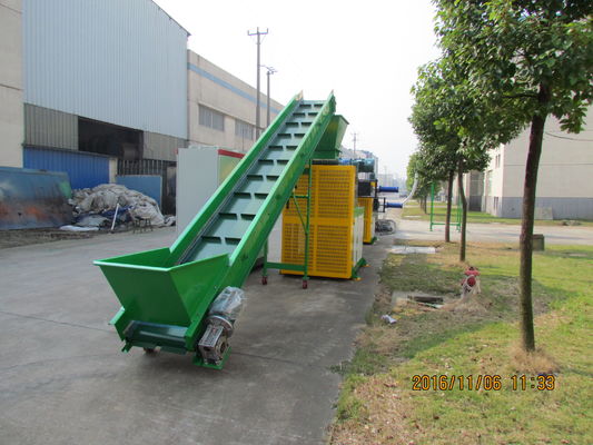 50Hz máquina de granulagem plástica, granulador plástico industrial tecido PP