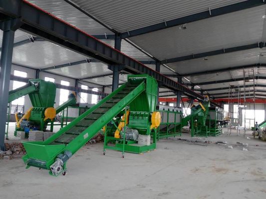 Polipropileno 120kw de aço inoxidável que recicla a máquina