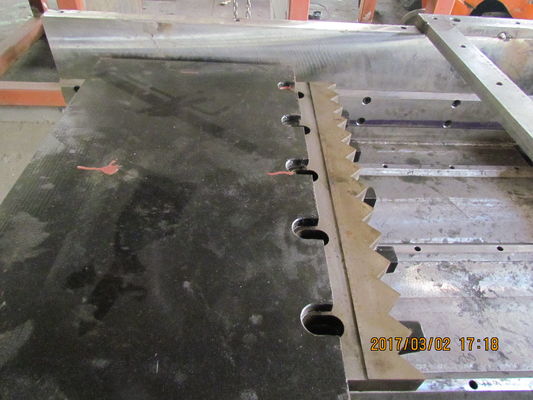 Máquina da retalhadora do eixo de SKD 11 única para protuberâncias do picosegundo