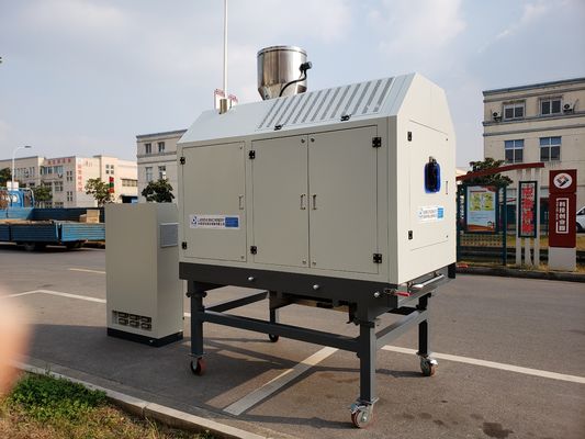 Secador infravermelho do ANIMAL DE ESTIMAÇÃO para o fio do monofilamento do animal de estimação que faz a máquina, 50ppm, 20mins secagem, extrusora da vassoura do ANIMAL DE ESTIMAÇÃO