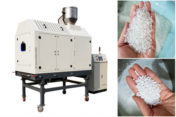 pelotas do ANIMAL DE ESTIMAÇÃO 1000kg/H/Chips Crystallizer Machine